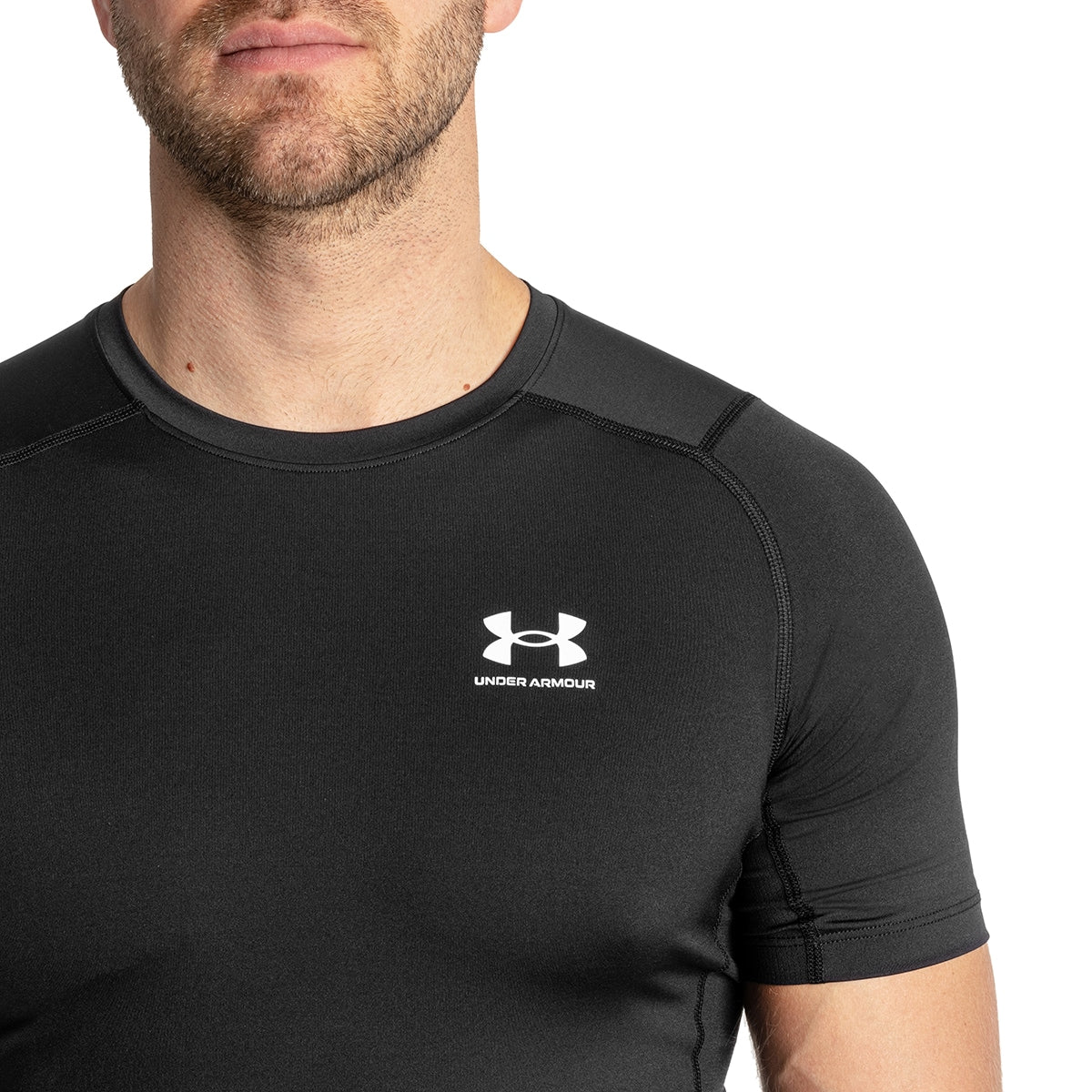 Koszulka termoaktywna Under Armour HeatGear Armour Short Sleeve - Black