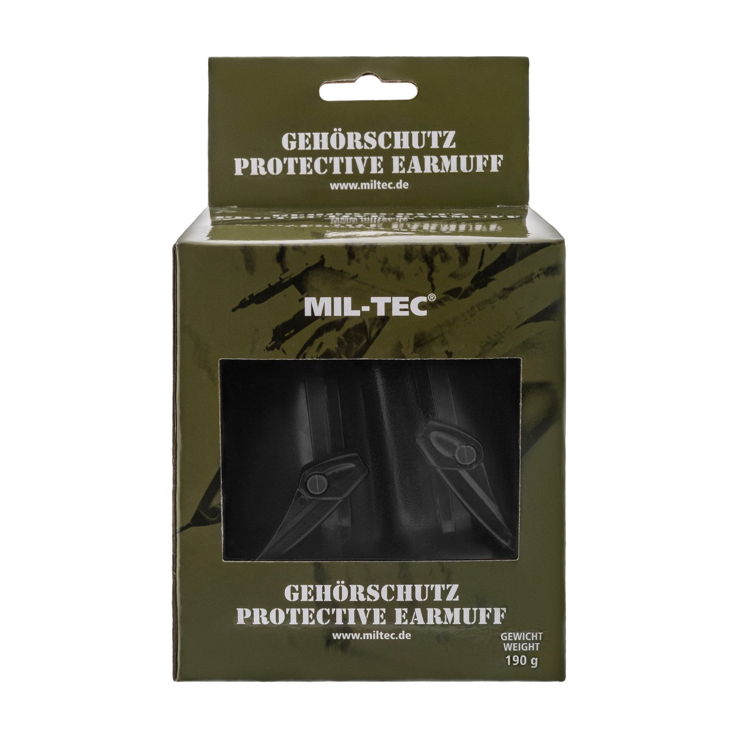Ochronniki słuchu pasywne Mil-Tec - Black