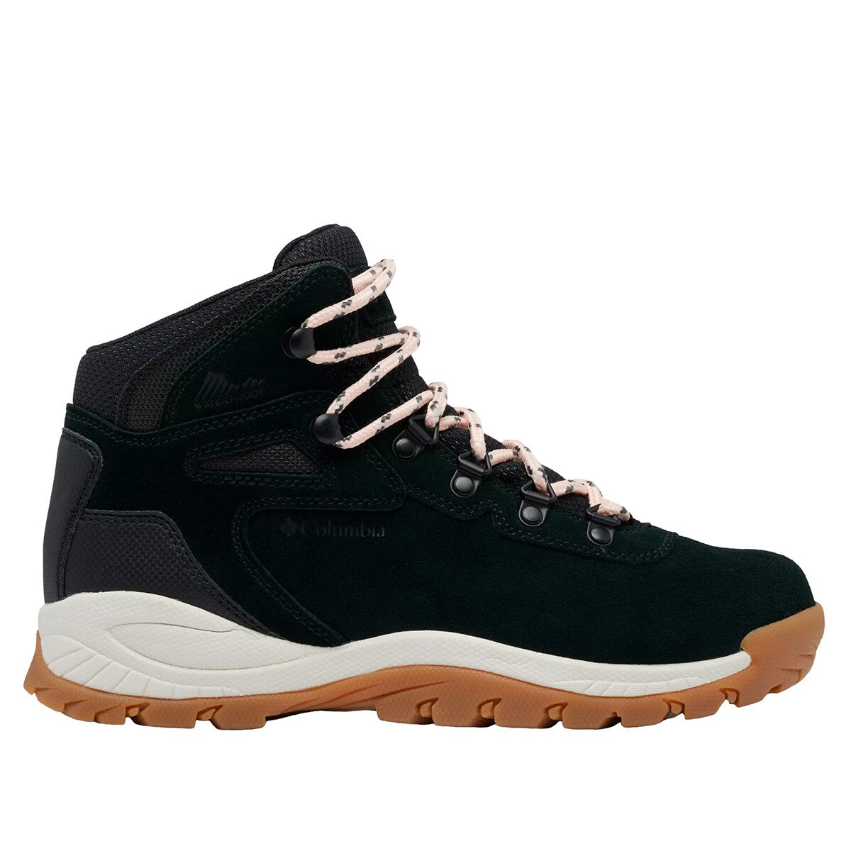 Buty damskie Columbia Newton Ridge Plus WP Amped - Black/Blush Rose