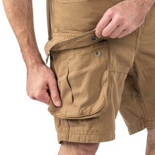 Szorty Alpha Industries Canvas Cargo - Khaki