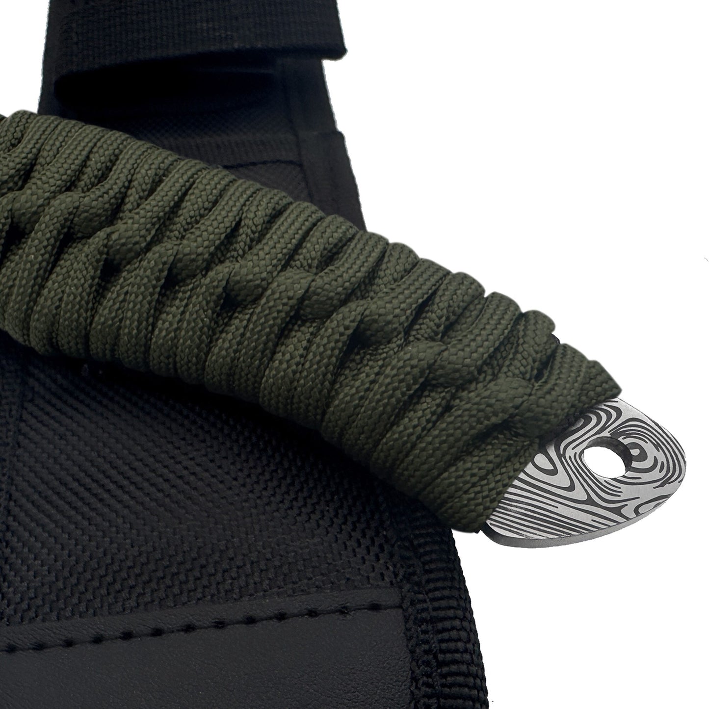 Nóż Takumitak Nighthawk - Damascus/Olive