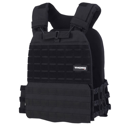 Kamizelka obciążeniowa Thorn+Fit Tactic 20 lb / 9,3 kg - Black