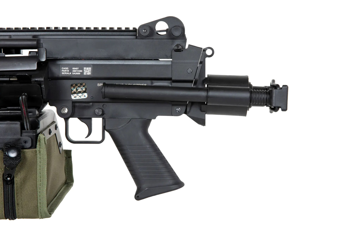 Karabin maszynowy AEG Specna Arms SA-F249 Para Flex Gate X-ASR - Black