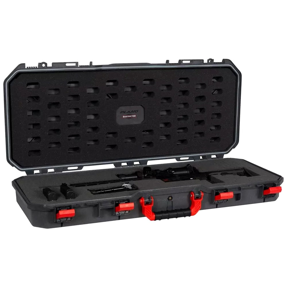 Walizka transportowa na broń Plano Rustrictor All Weather 2 36" - Grey/Red