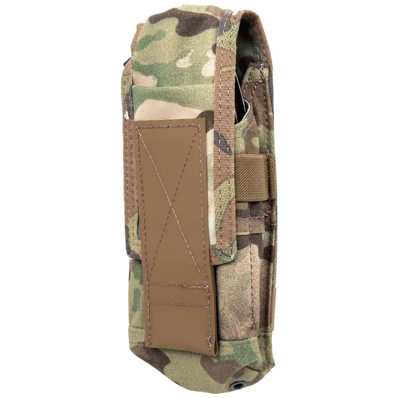 Pojedyncza ładownica zamknięta Emerson na magazynki 7.62 mm - MultiCam