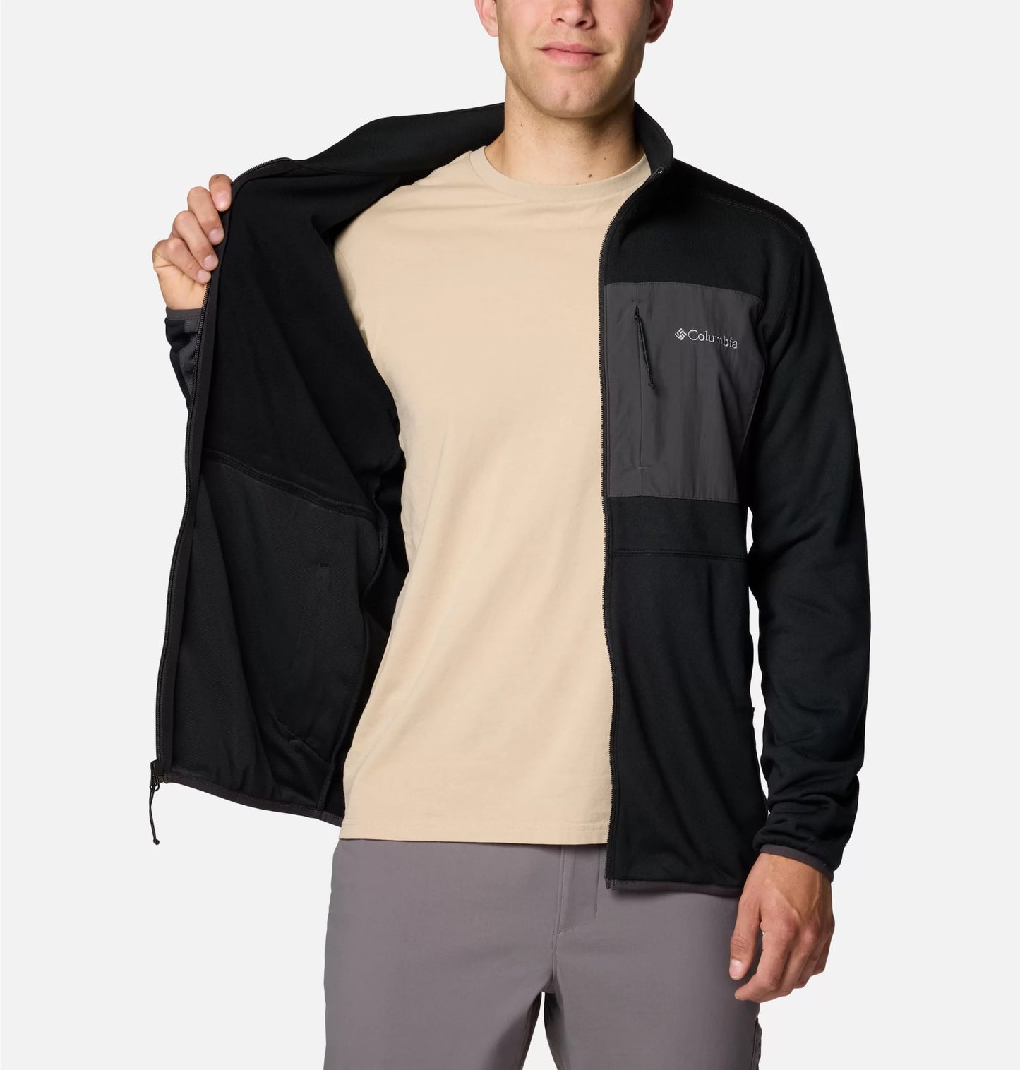 Polar Columbia Hike II Technical Fleece - Black