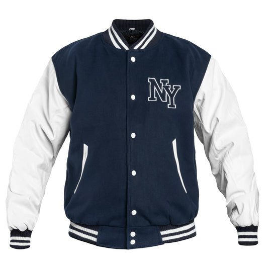 Kurtka Mil-Tec NY Baseball - Navy/White