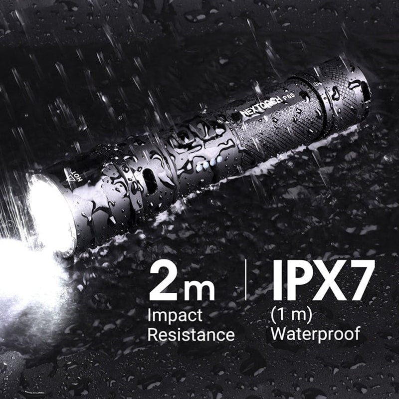 Latarka Nextorch P86 z gwizdkiem 120 dB - 1600 lumenów