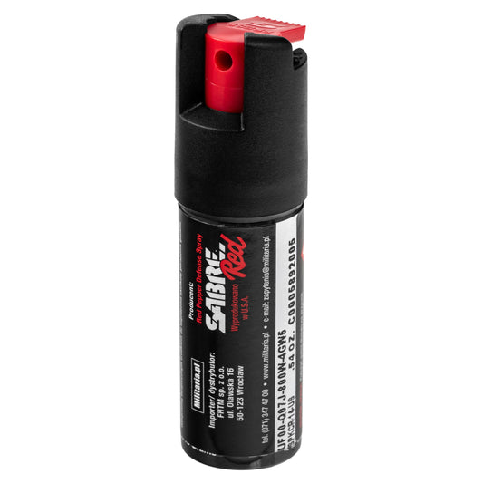 Gaz pieprzowy Sabre Red Compact Refill 16 ml - strumień