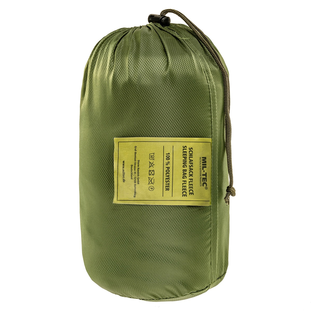 Śpiwór polarowy Mil-Tec - Olive