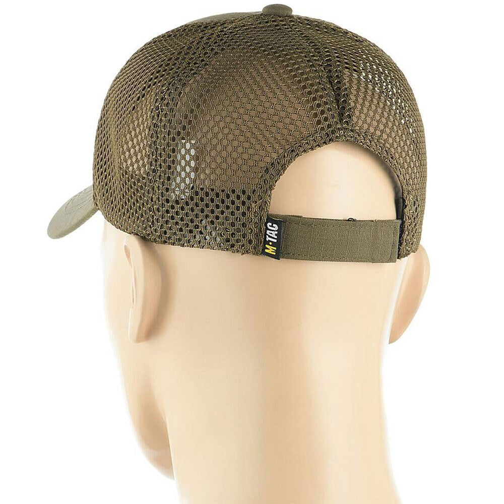 Czapka z daszkiem M-Tac Vent Flex RipStop Dark Olive