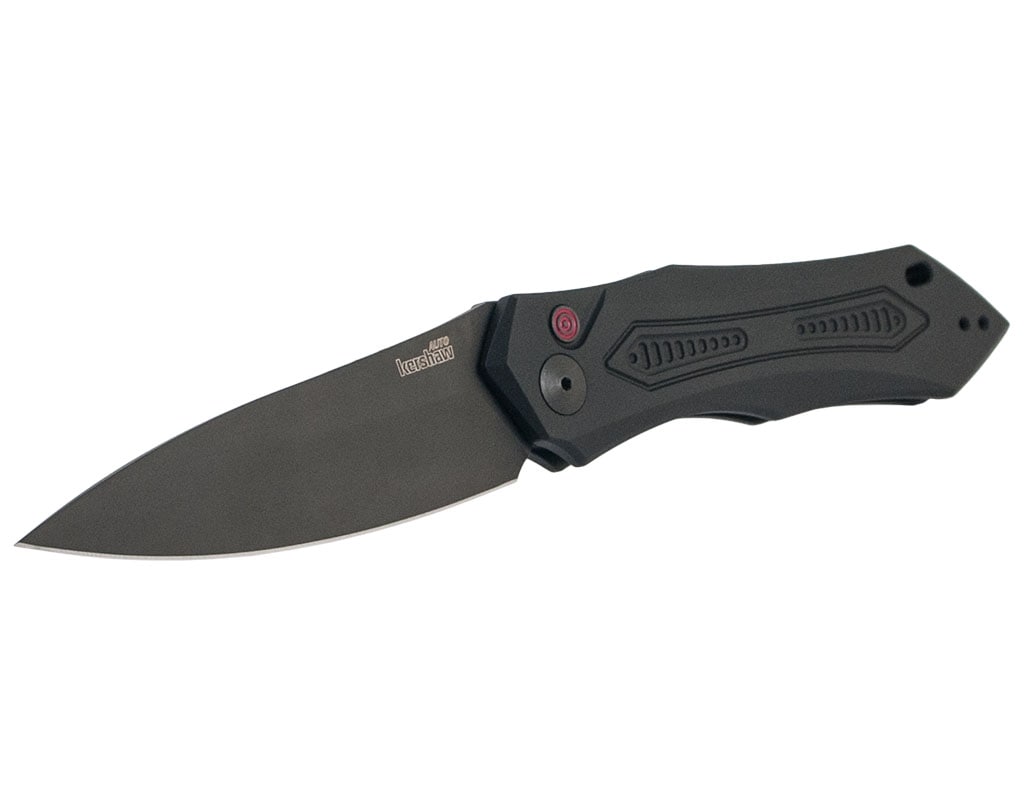 Nóż sprężynowy Kershaw Launch 6 Auto - Black/Black