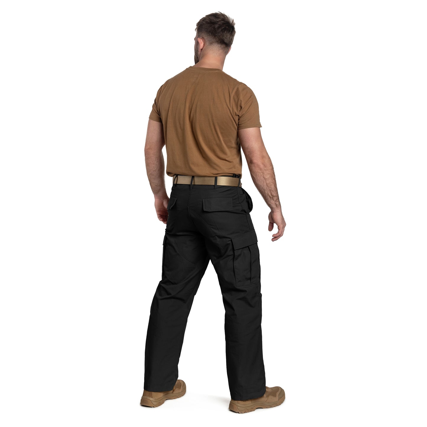Spodnie Helikon BDU PolyCotton Rip-Stop - Black
