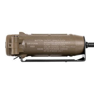 Latarka na hełm Streamlight Sidewinder Stalk Helmet Arc Rail Mount Coyote - 76 lumenów