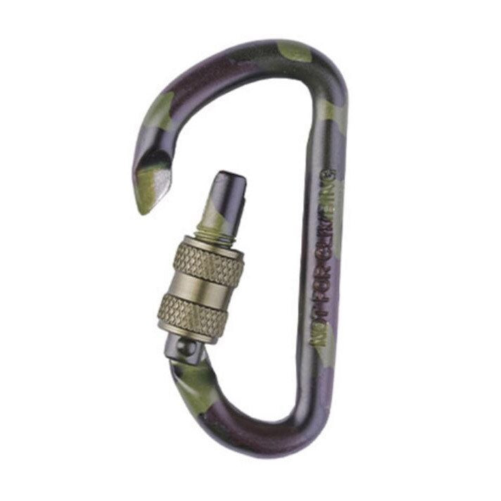 Karabińczyk Mil-Tec aluminiowy Lock 60 mm - 2 szt.