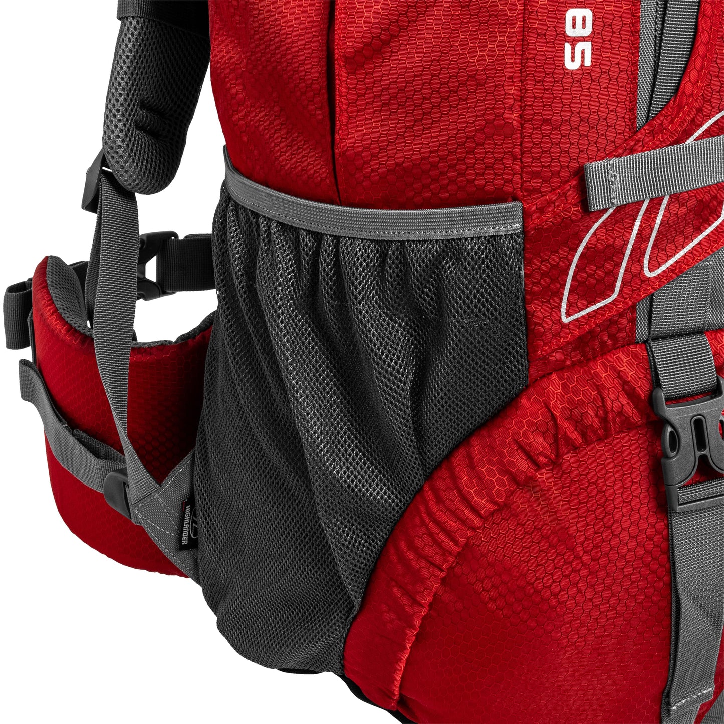 Plecak Highlander Outdoor Discovery Rucksack 85 l - Red