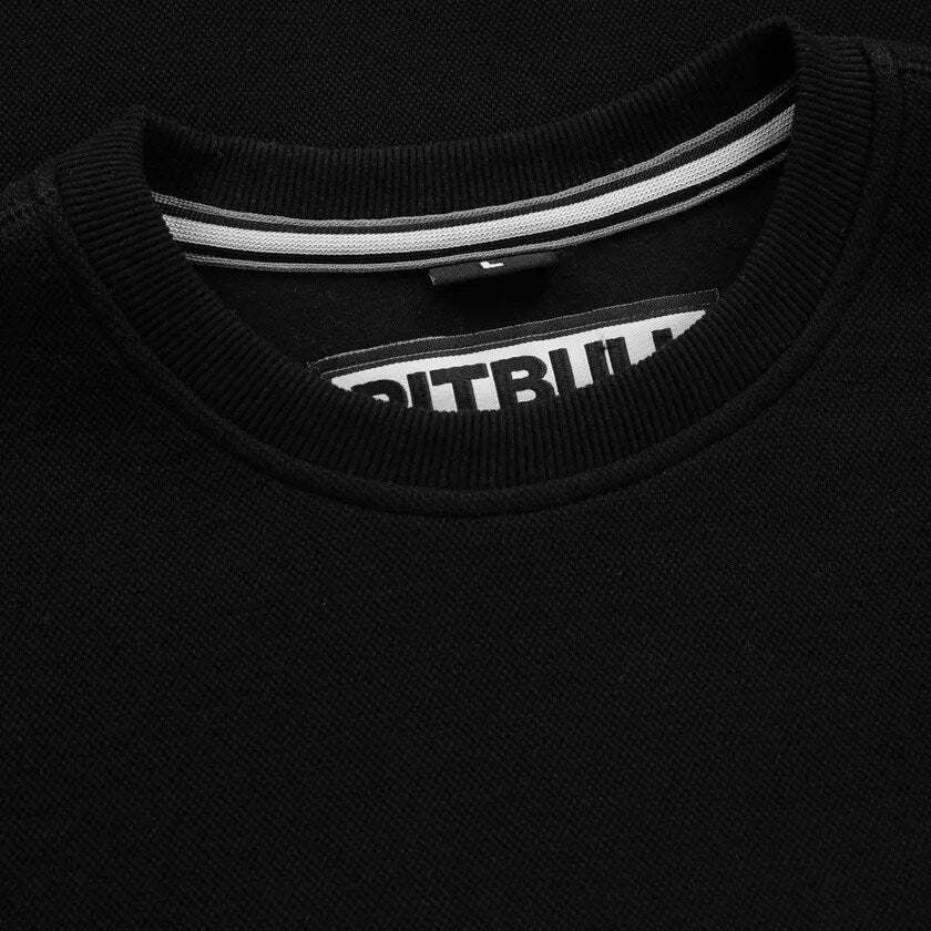 Bluza Pitbull Crewneck Pique Small Logo - Black