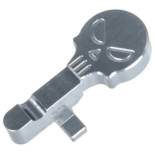 Dźwignia Gate Bolt Catch CNC 1A1 - Silver