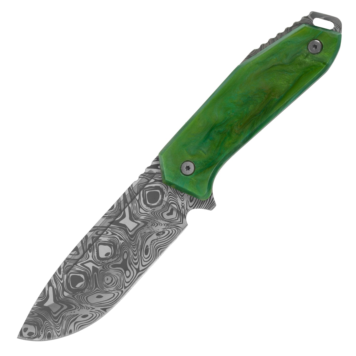 Nóż Takumitak Takumi TKF502GN - Damascus/Olive