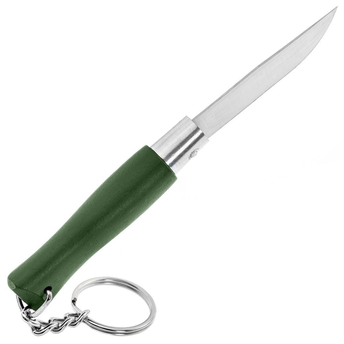 Nóż składany Opinel No.4 Colorama Inox Brelok - Khaki