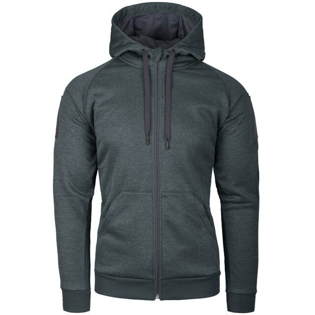Bluza Helikon Urban Tactical Hoodie - Black/Melange Grey