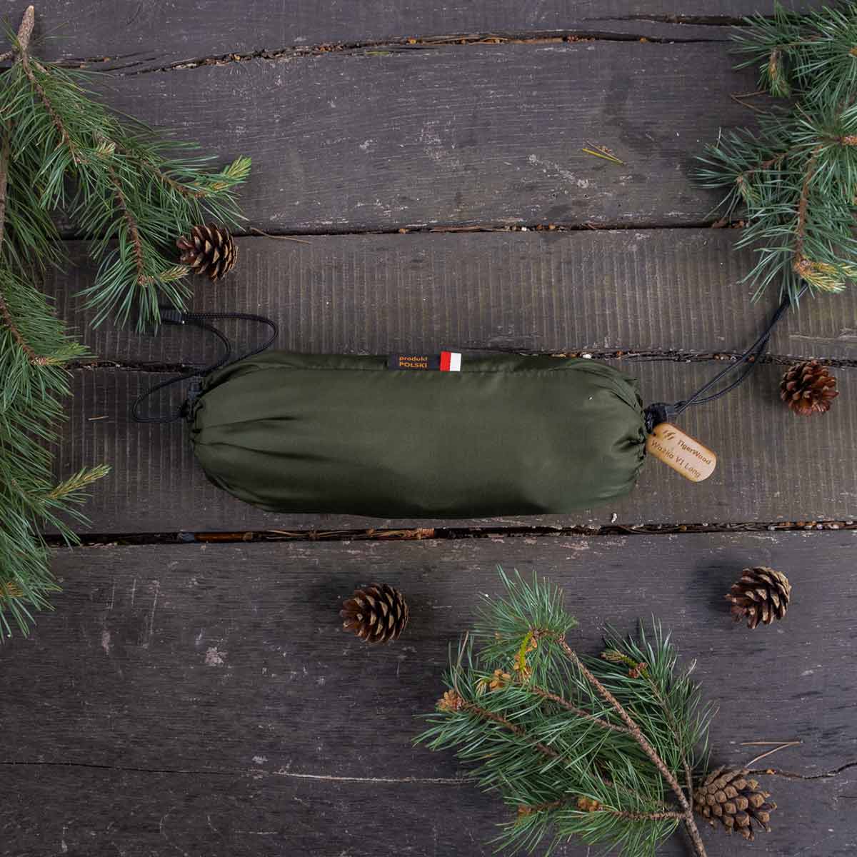 Hamak TigerWood Ważka V1 Long - Olive