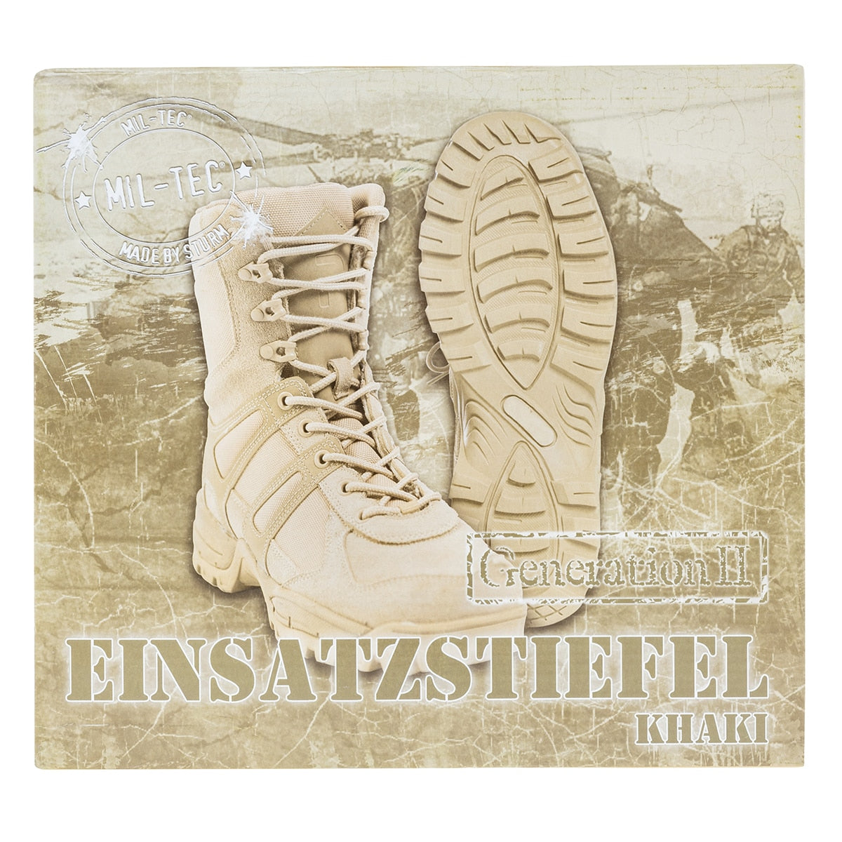 Buty Mil-Tec Combat Boots Gen. II - Khaki