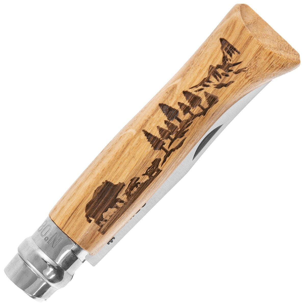 Nóż składany Opinel No.8 Animalia - Wild Boar