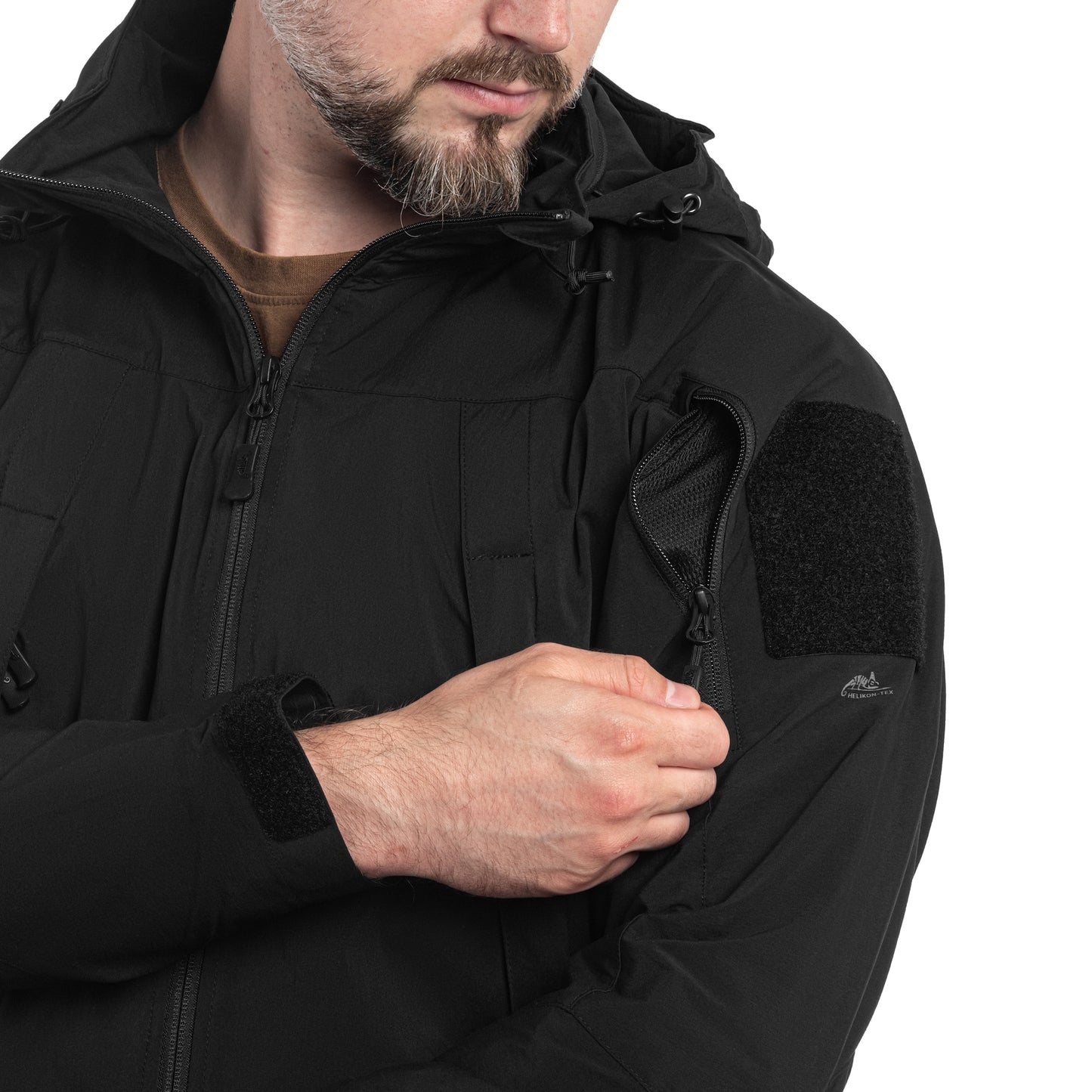Kurtka Helikon Trooper StormStretch Softshell MK2 - Black