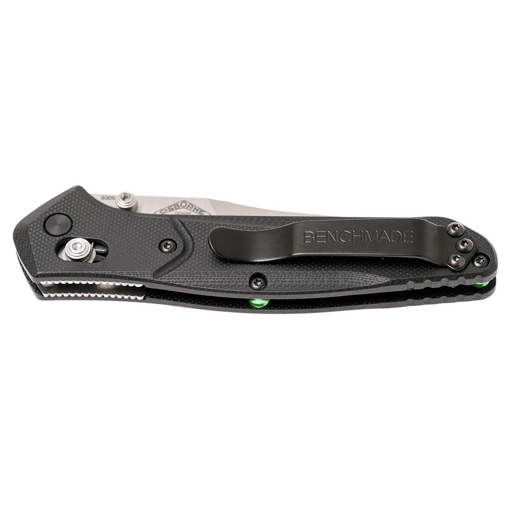 Nóż składany Benchmade Osborne CPM-S30V - Black G10