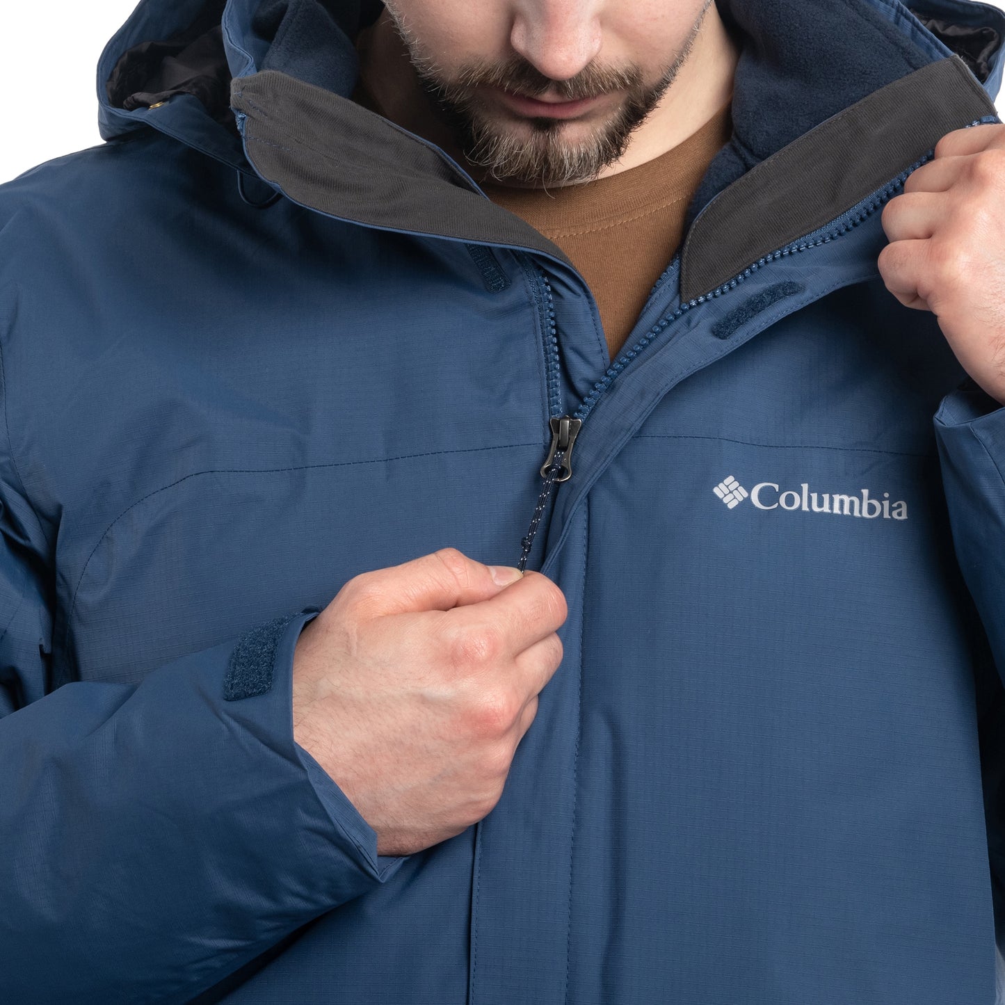 Kurtka Columbia Mission Air Interchange Jacket - Night Tide/Collegiate Navy