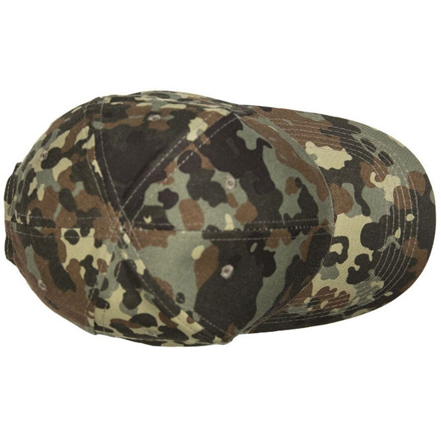 Czapka z daszkiem Mil-Tec Baseball Cap - Flecktarn