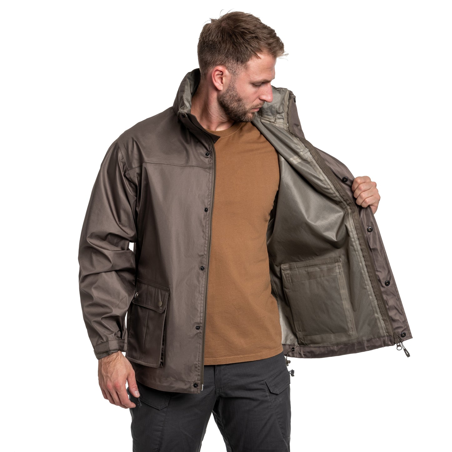 Kurtka Highlander Forces Tempest Waterproof - Ranger Green