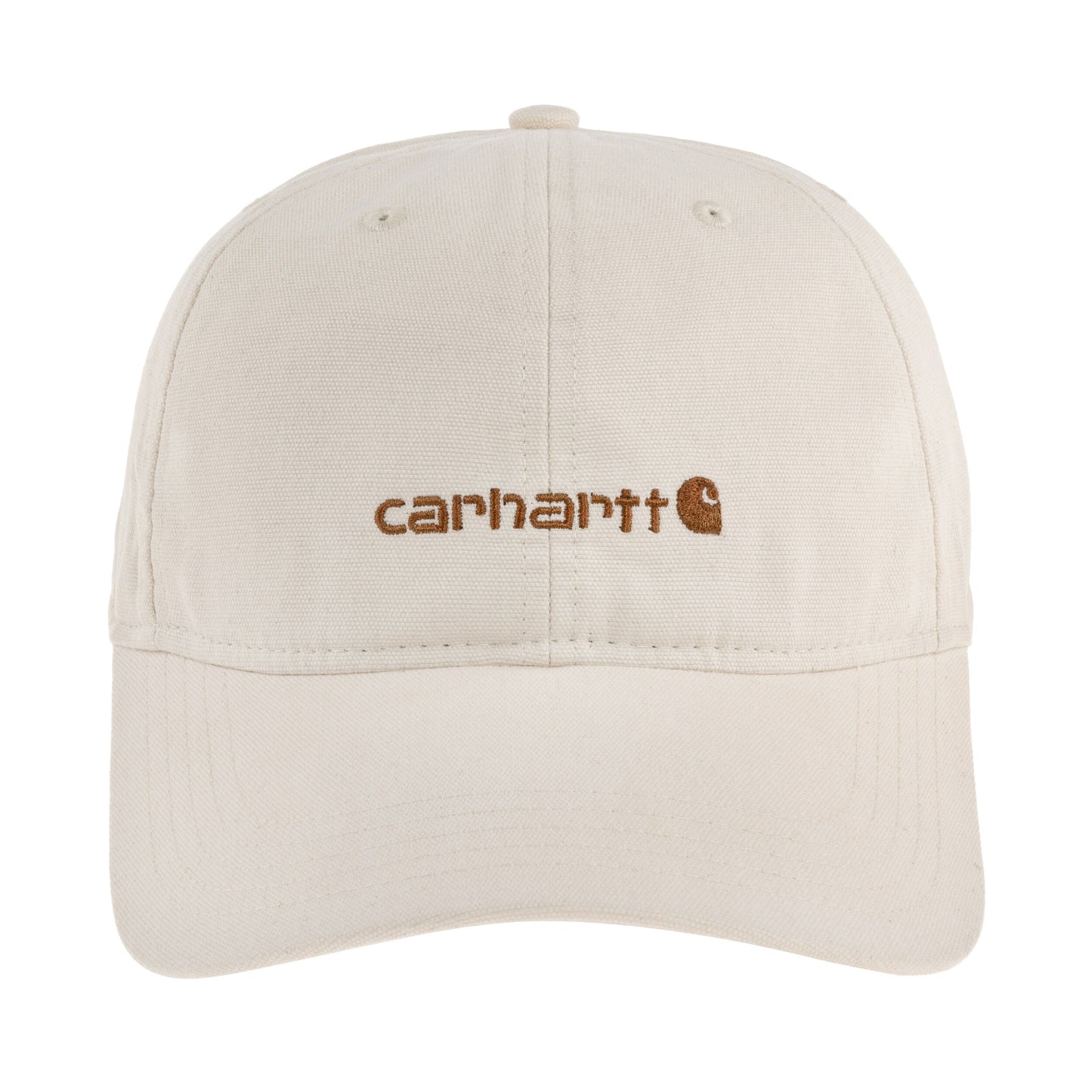 Czapka z daszkiem Carhartt Canvas Embroidered Graphic - Undyed Ecru