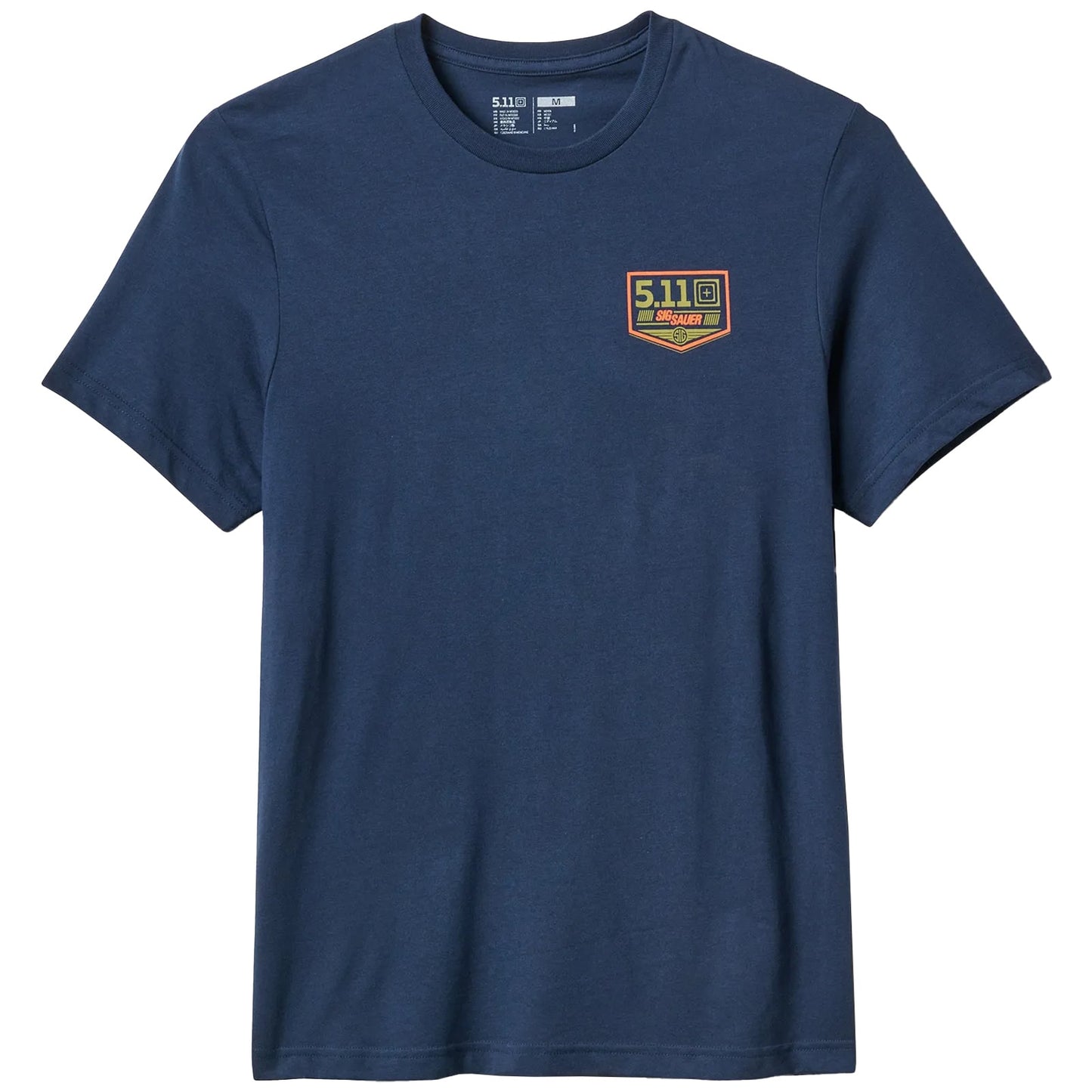 Koszulka T-shirt 5.11 x SIG SAUER Crest Tee - Pacific Navy