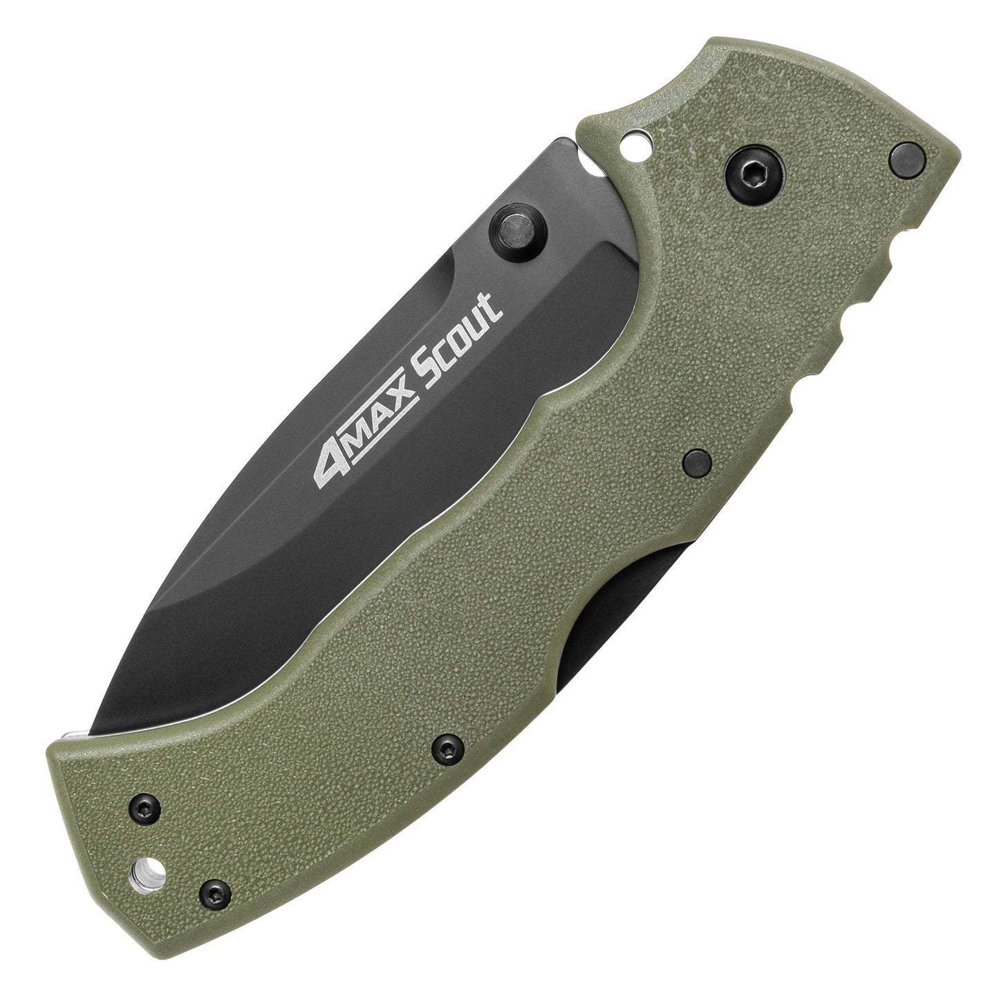 Nóż składany Cold Steel 4-Max Scout AUS-10A - OD Green