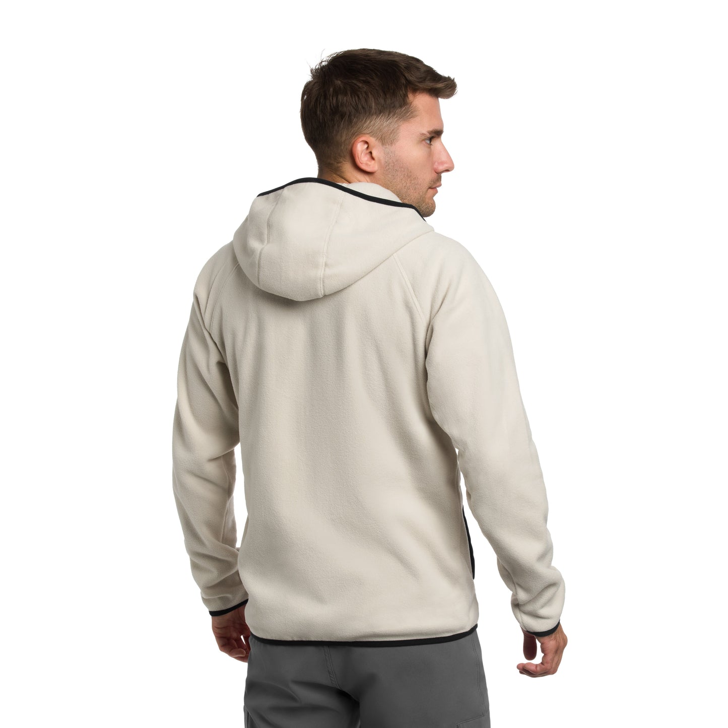 Polar Columbia Fast Trek Overlay Hooded - Dark Stone/Black