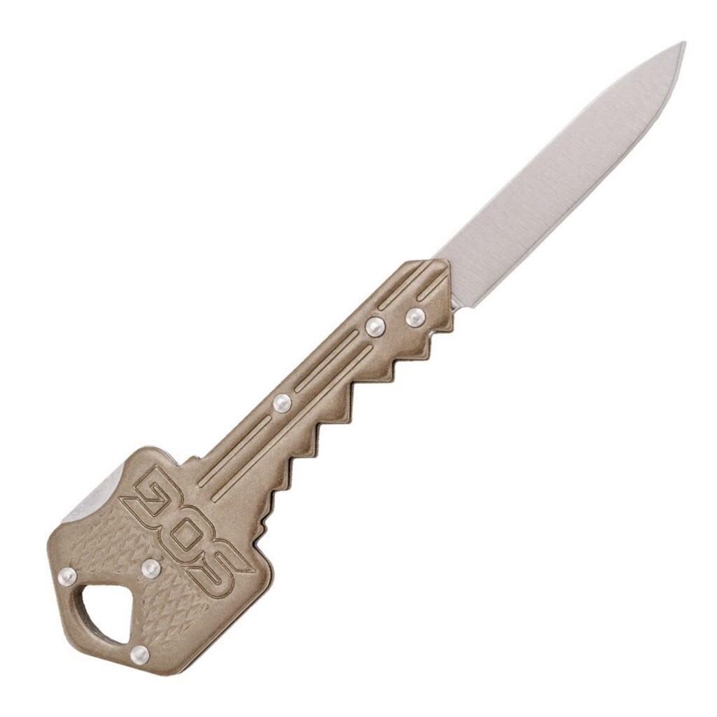Nóż składany SOG Key Knife - Brass