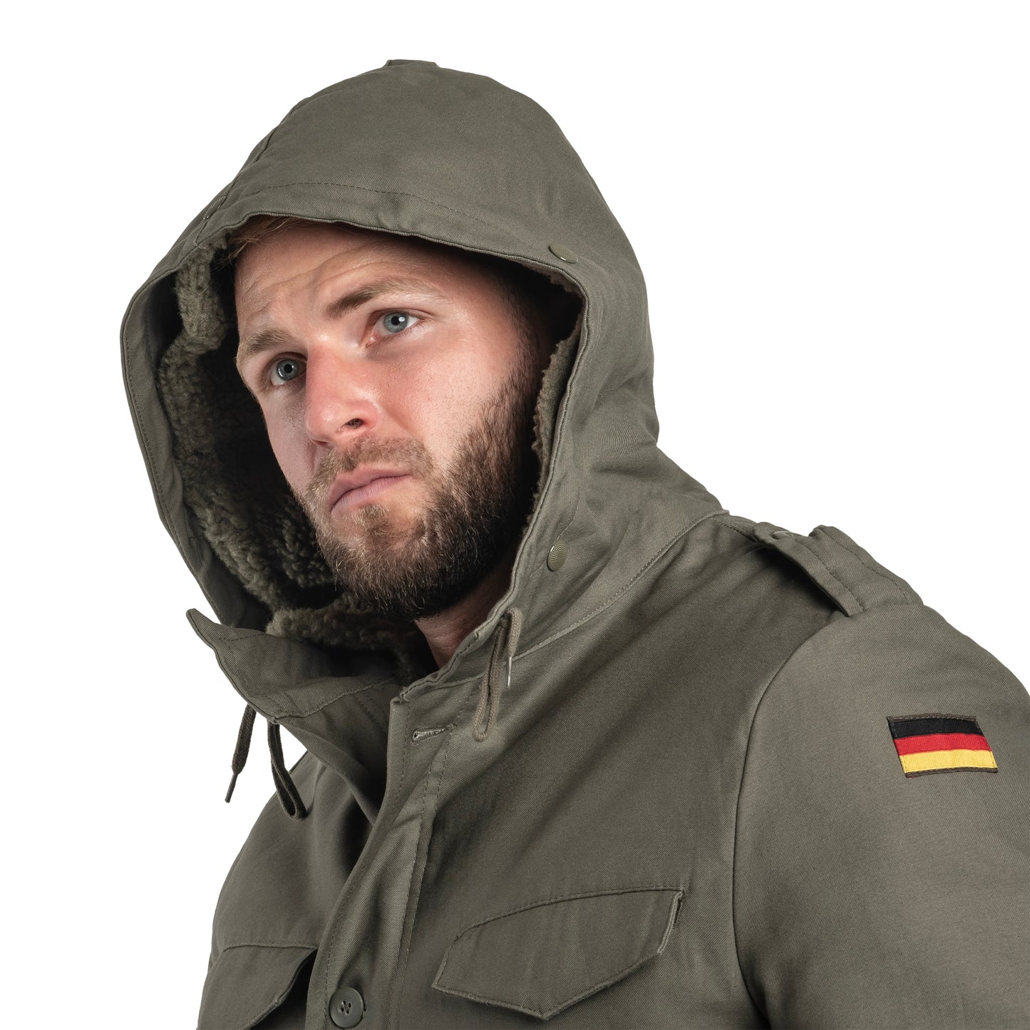 Kurtka Brandit BW Parka Flag - Olive