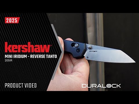 Nóż składany Kershaw Mini Iridium Reverse Tanto - Grey