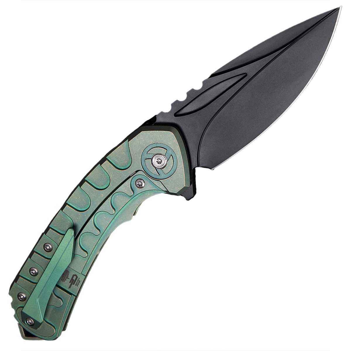 Nóż składany Bestech Knives Buwaya - Green