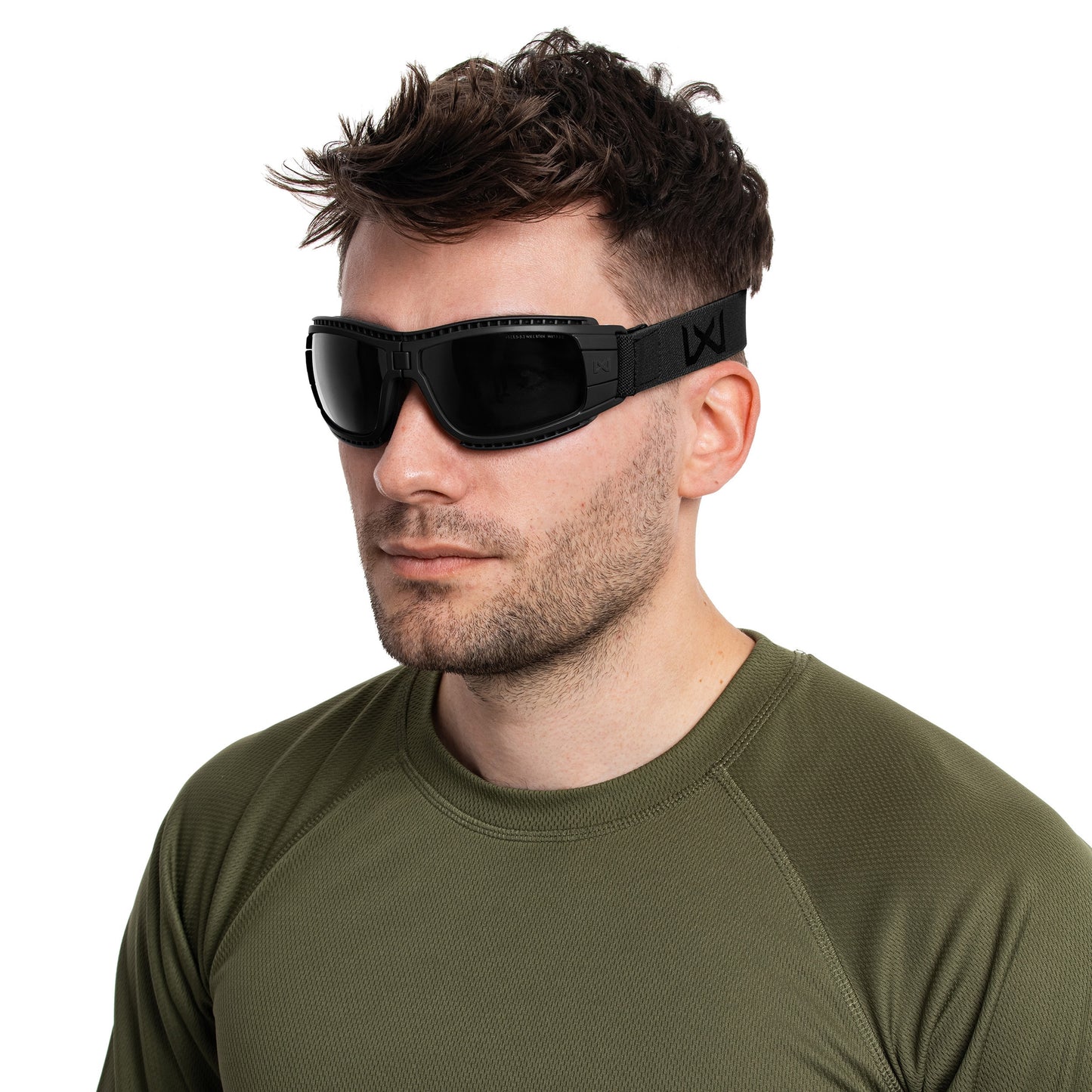 Gogle taktyczne Wiley X Lynx Clear/Grey - Black