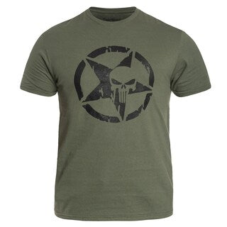 Koszulka T-Shirt TigerWood Punisher Military - Olive