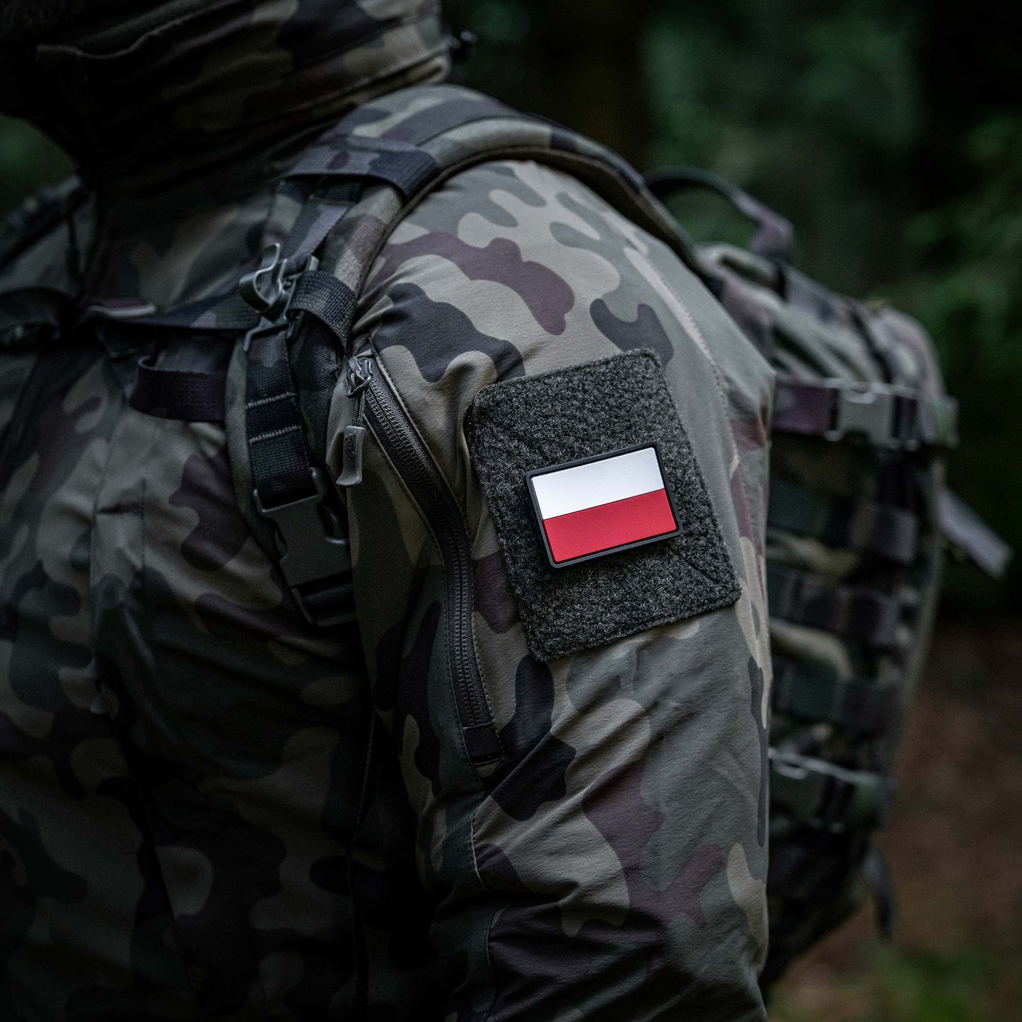 Kurtka Helikon Trooper StormStretch Softshell MK2 - wz.93 Pantera PL Woodland