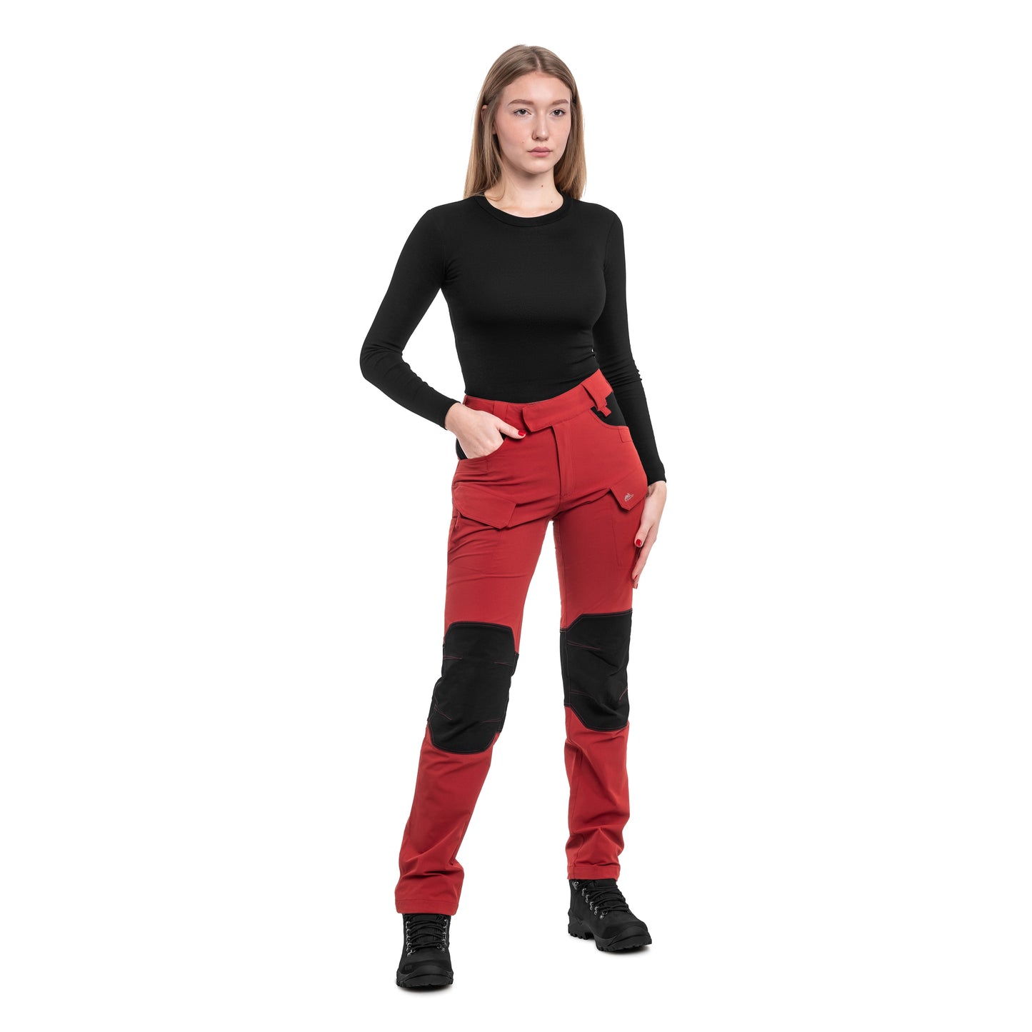 Spodnie damskie Helikon OTP VersaStretch - Crimson Sky/Black