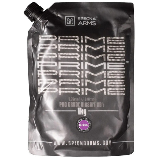 Kulki precyzyjne ASG Specna Arms Prime 0,20 g - 1 kg - Białe