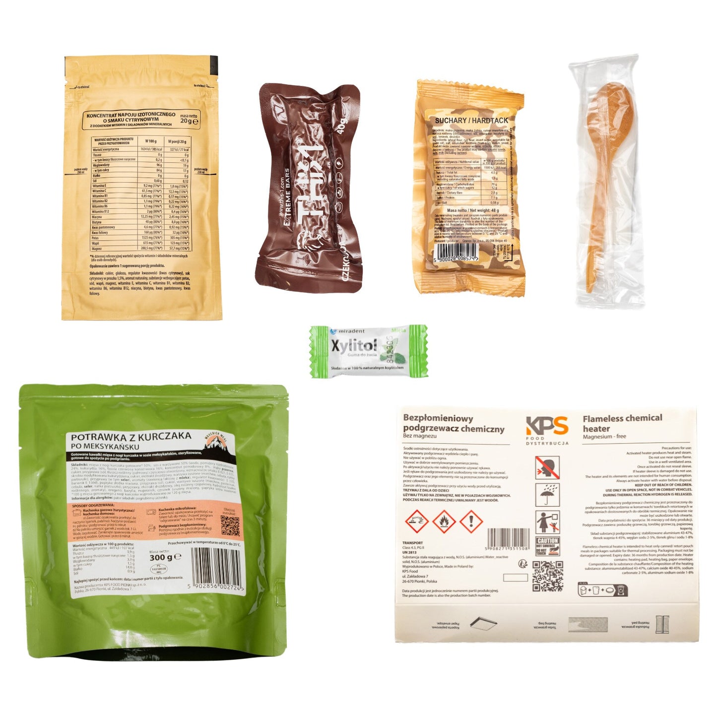 Racja żywnościowa Maverick Food Midi Potrawka z kurczaka po meksykańsku - 417 g