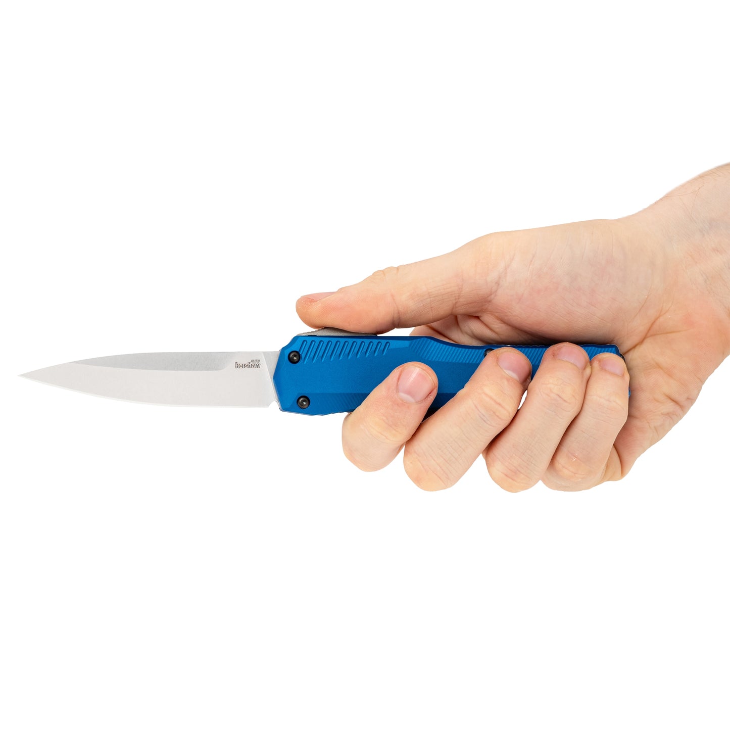 Nóż sprężynowy Kershaw Livewire - Blue