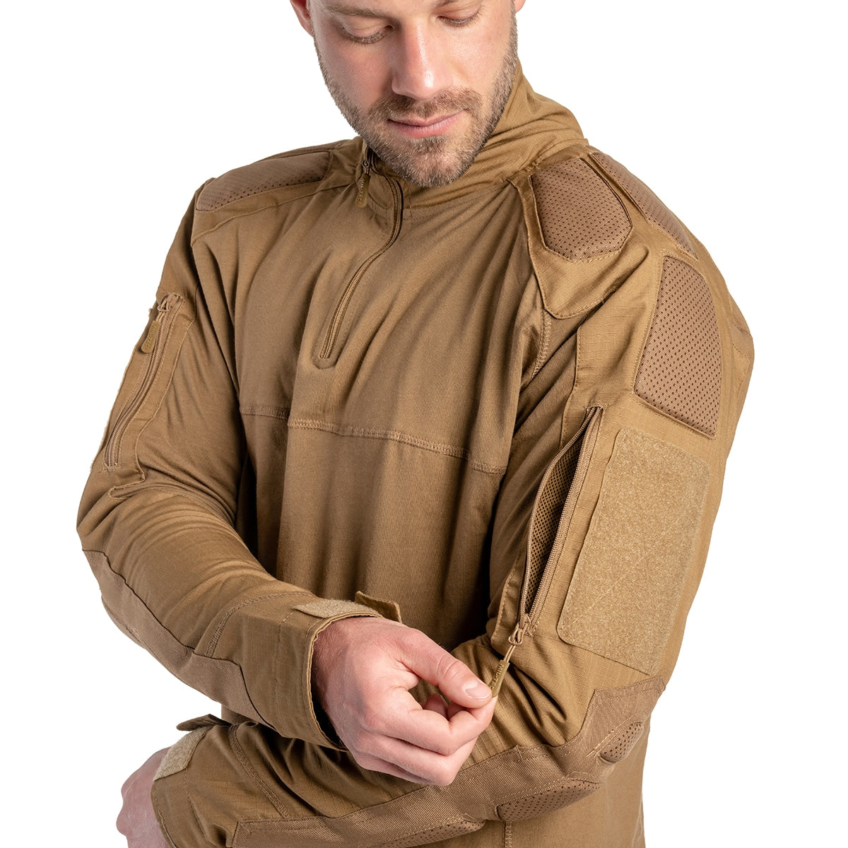 Bluza Mil-Tec Combat Shirt Chimera - Dark Coyote