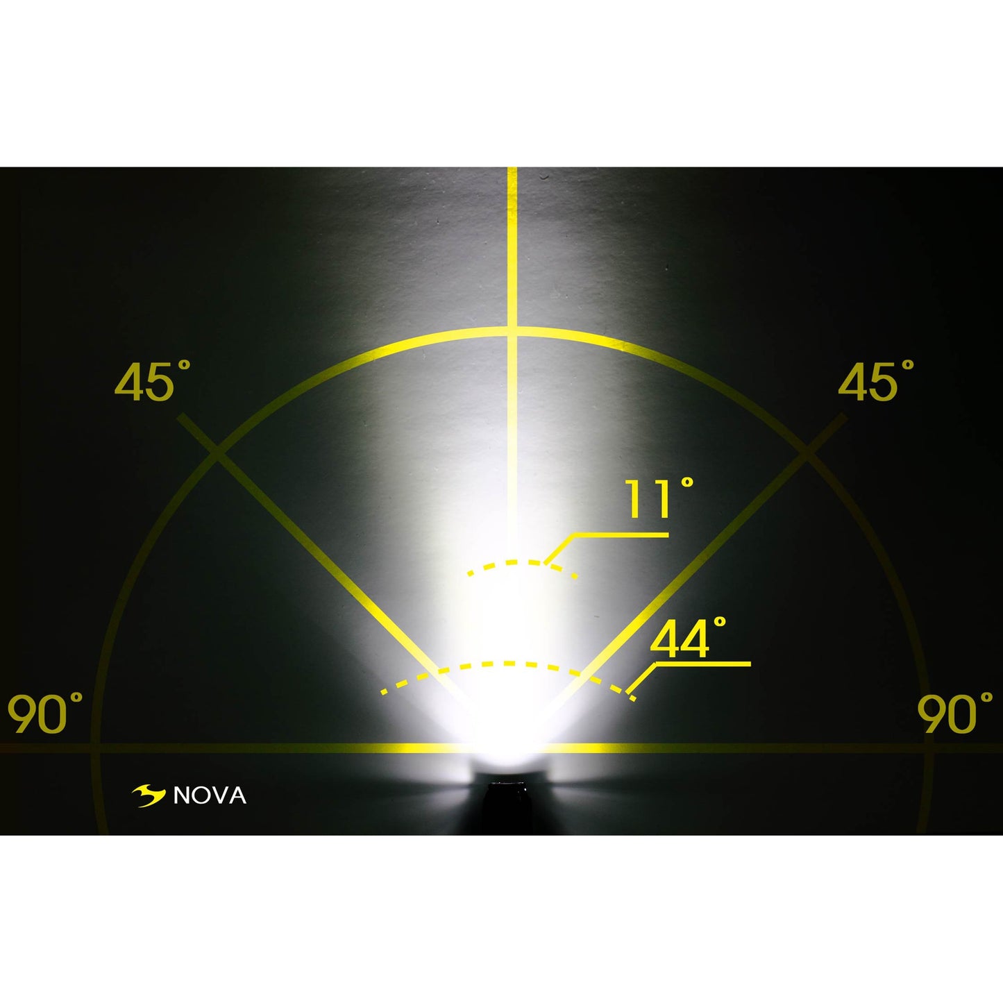 Światło rowerowe przednie Moon Nova - 100 lumenów